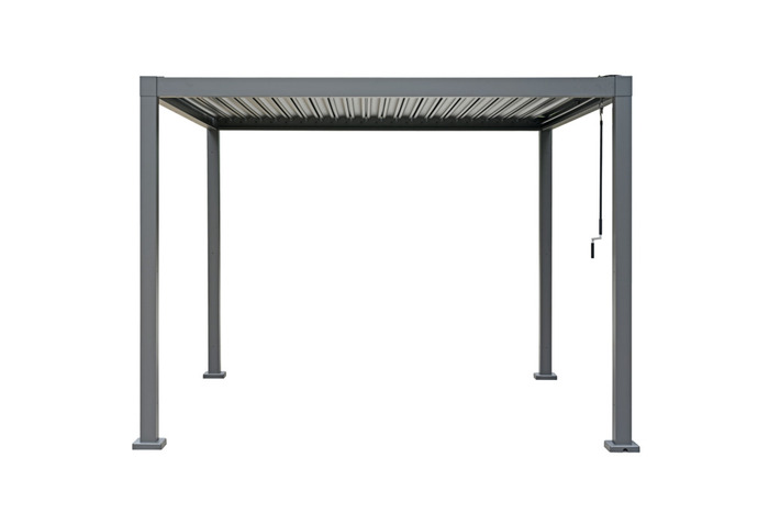 Pergola m/justerbart tag 3 x 3 meter - Sunlife®